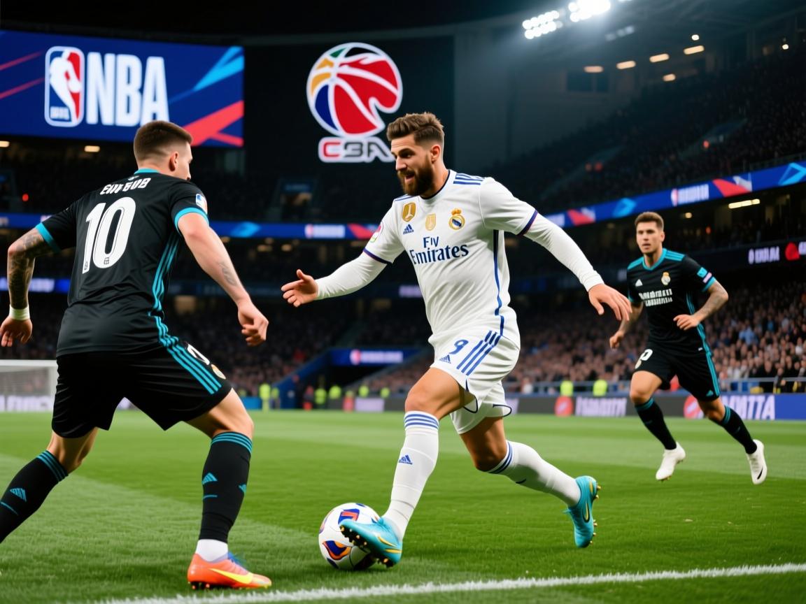 皇马队员攻守兼备，实现逆袭取得胜利