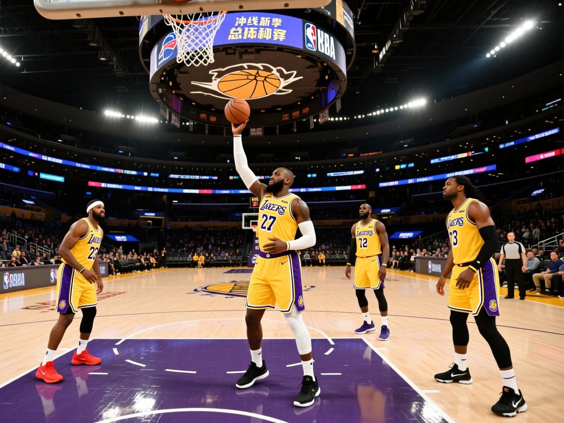 湖人队多线发力备战新季，冲击总冠军  第3张